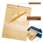Kraft Paper Ziplock Standup Bag Pouch 50pcs - Image 2