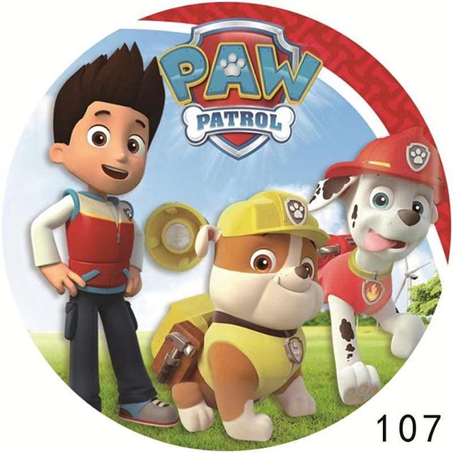 Paw Patrol Theme Paper Plates, Paper Cups & Paper Serviettes Partycare.lk